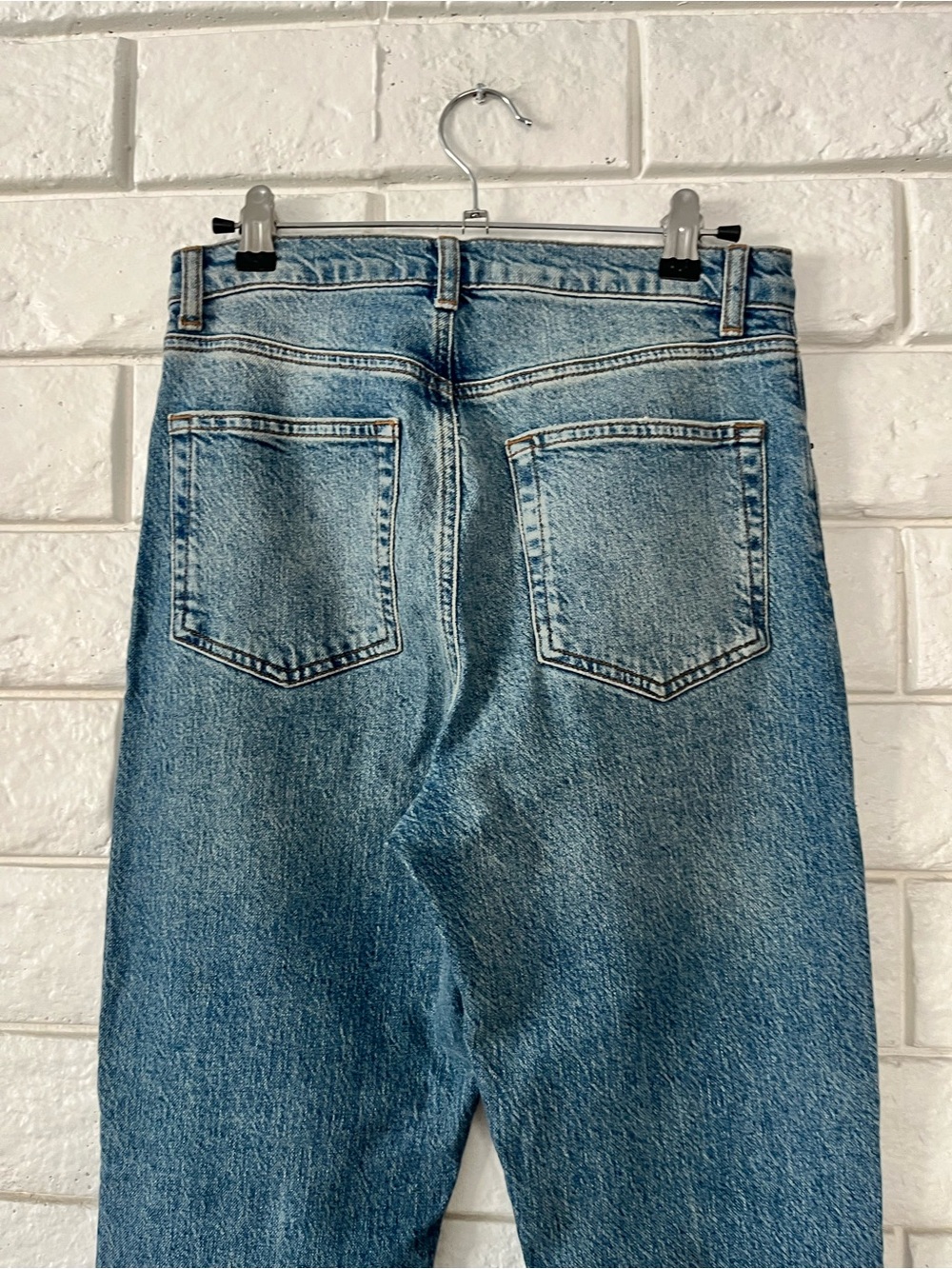 REFORMATION Lisa Ultra High Rise Straight Jeans Malta 27 - Picture 8 of 11